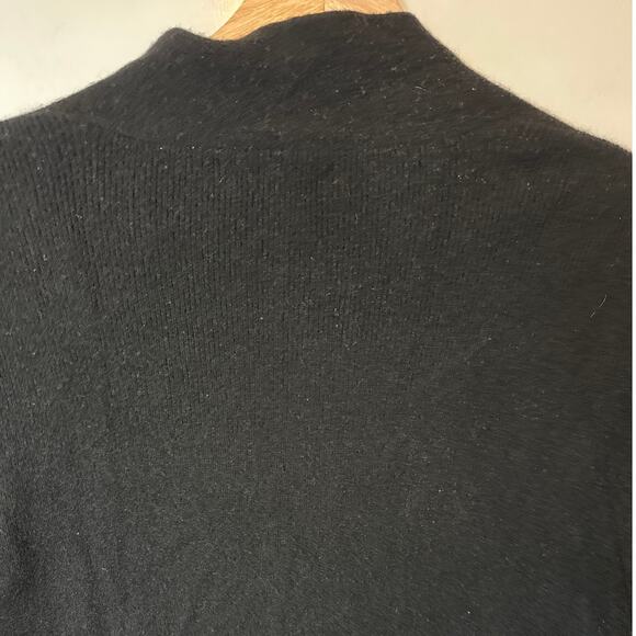 Charter Club Cashmere Single Button Close Cardigan Sweater Black Size L - Picture 6 of 8